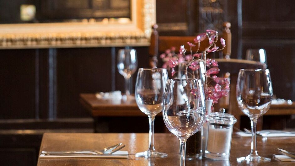 The Talbot Hotel dining room